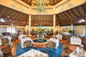BBQ Restaurant in the Olas - Luxury Bahia Principe Fantasia